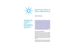 SurePrint miRNA Microarrays rel. 21 Brochure