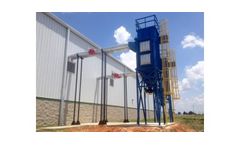 Scientific Dust Collectors - Model SPJ-RT - Supersonic Pulse Jet Railing Top Baghouse Dust Collectors