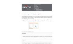 BTEX in Ambient Air Application using a High-Sensitivity PID - Brochure