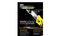 PowerSharp- Precision Saw Chain Sharpening System - Brochure