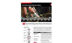 Micro Chisel - Model 20BPX, 21BPX, 22BPX - Low-Kickback Chain - Brochure