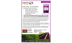Superior - Model SF 35 - Purple All Round Fertiliser Brochure
