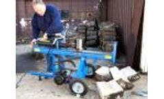 Ramsplitter Log Splitter, Electric Video