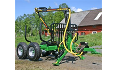 Farma - Model CT 3,8/6 - Lumber Trailer With Crane