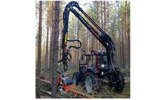Nisula - Model P30T - Parallel Cranes for Tractors