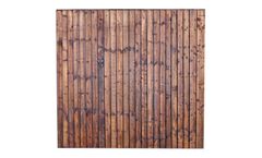 CFTP - Model FEA-PAN-1.2 - Feather Edge Fence Panel - 1.8M x 1.2M (6` x 4`)