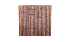 CFTP - Model FEA-PAN-1.65 - Feather Edge Fence Panel - 1.8M x 1.65M (6` x 5`6)