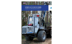 Model 608.2 - Bio Combine Machine  - Brochure