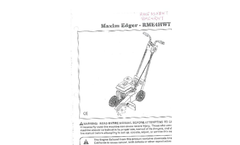 Maxim - Model Honda GXV390 - MBC190H - Brush Cutter - Brochure