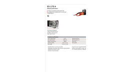 Performers - Model ES-173 A - Plug-in Electric Chain Saws- Brochure