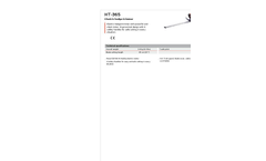 Dolmar - Model HT-365 - Electric Hedge Trimmers Brochure