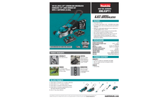 LXT Lithium-Ion - Model XML03PT1 - 18V X2 (36V) - Brushless Cordless 18 Lawn Mower Kit with 4 Batteries (5.0Ah) - Brochure