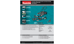 LXT Lithium-Ion - Model XML02Z - 18V X2 (36V) - Cordless 17 Inch Lawn Mower - Datasheet