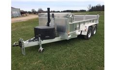 Millroad - Model MED612 - Tilts/Dumps Trailer