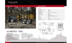 Kronos - Model Kargo 121 - Forest Trailer -Brochure