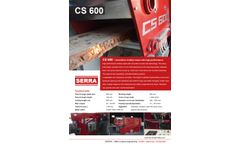 Model CS 600 - Circular Resaw - Brochure