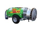 FLORIDA - Model PLN.DUAL Series - Traile Railed Airblast Sprayers