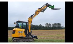 RSL Engineering UK Pallet Fork Carriage for Excavators, Makes A Great Forklift for Sticky Situations - Video