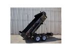 Miska Trailers - Model 7 Ton - Ultra Low Pro Dump Trailers