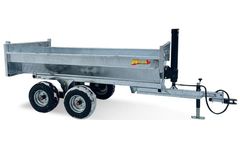 Miska Trailers - Model 3 TON - Off Road Dumps