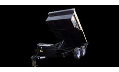 Miska Trailers - Model 3-1/2 Ton - Scissor Lift Dump Trailers