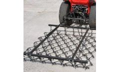 KTM - Model 8 Ft - Fixed Tine Regular Use Mounted Chain Harrow