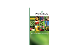 Agrosol - Foil and Soil Fertilizers Brochure