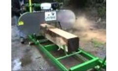 Bandsaw Mill, Sawyer - Backyard Portable Bandsaw Mills - Video