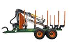Sogedep - Model RH20-4WD - Logging Trailer
