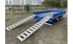 Daytech - Model 6 x 2 Metre - Triple-Axle Flat Deck Trailers