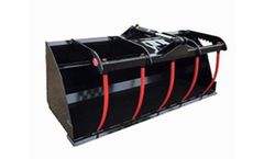 HH-Fabrication - Claw Bucket Curved Tine Grapple