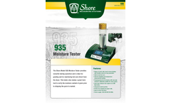 Shore - Model 935 - Moisture Tester Brochure