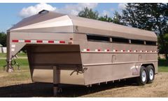 Real - Model 2018 - Gooseneck Livestock Trailers