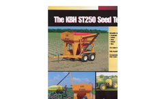 KBH - Model TT2000SF - Side Discharge 2 Compartment Dry Fertilizer Tender  - Manual