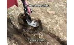 K-Hart Furrow Closer Video