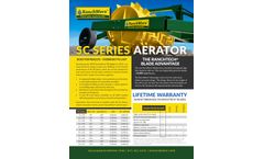 Lawson - Model RanchWorx SC Series - Single Drum Soil Aerator -Brochure