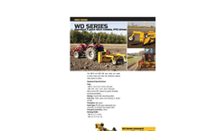 S.Houle - Model WD-6 and WD-10B - Rock Rake Brochure