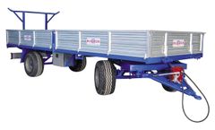 Bellucci & Rossini - Model BR - Two-Axle Flatbed Trailer