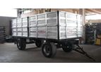 Bellucci & Rossini - Model BR-140/2A-PF - Two-Axle Flatbed Big Trailer