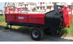 Bellucci & Rossini - Model BR - Monoaxle Manure Spreaders with 2 Horizontal Beaters