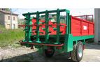 Bellucci & Rossini - Model BR/SV - Monoaxle Manure Spreaders with Vertical Beaters