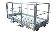 Haugen - Model MWPG - Galvanized Work Platforms for Telehandlers