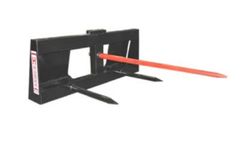 Haugen - Forged Tines Round Bale Spear