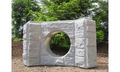 Hartman - End Wall Base 18 Inch Gray