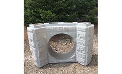 Hartman - End Wall Base 24 Inch Gray