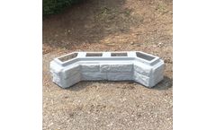 Hartman - End Wall Sectional Gray