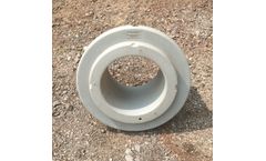 Hartman - End Wall 12 Inch Adapter Gray