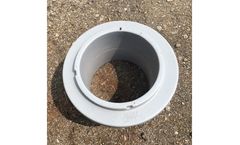 Hartman - End Wall 15 Inch Adapter Gray