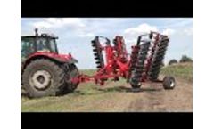 Disc harrow "KAMT" model "BDPN-5.0" Video
