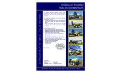 Hayes - Hydraulic Folding Boomsprays Trailing Sprayers Brochure